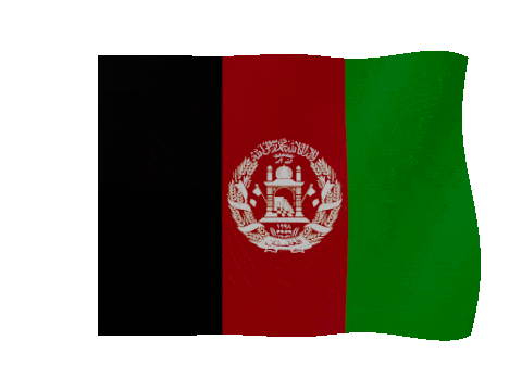 Afghanistan animated waving flag GIF