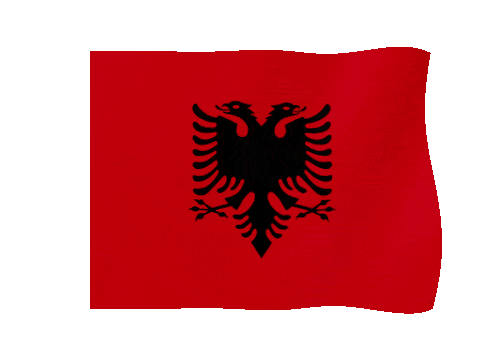 Albania animated waving flag GIF