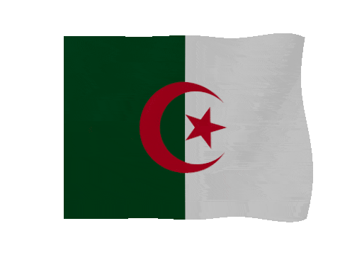 Algeria animated waving flag GIF