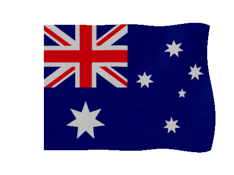 Australia animated waving flag GIF