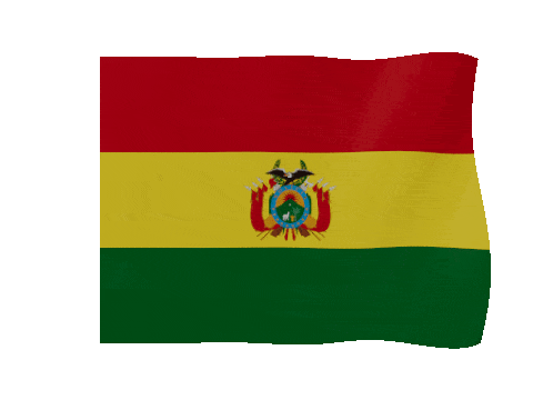 Bolivia animated waving flag GIF