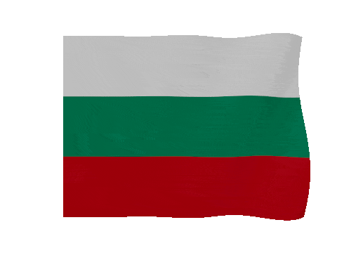 Bulgaria animated waving flag GIF