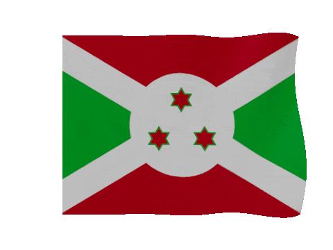 Burundi animated waving flag GIF