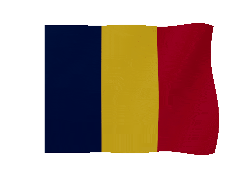 Chad animated waving flag GIF
