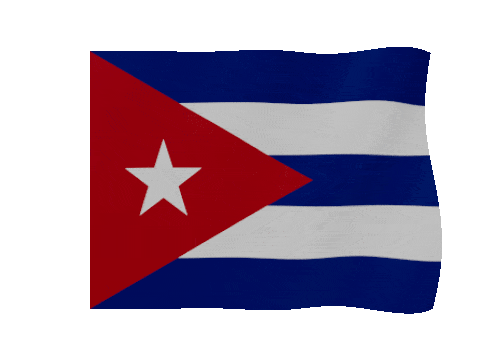 Cuba animated waving flag GIF