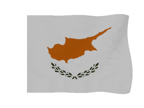 Cyprus animated waving flag GIF