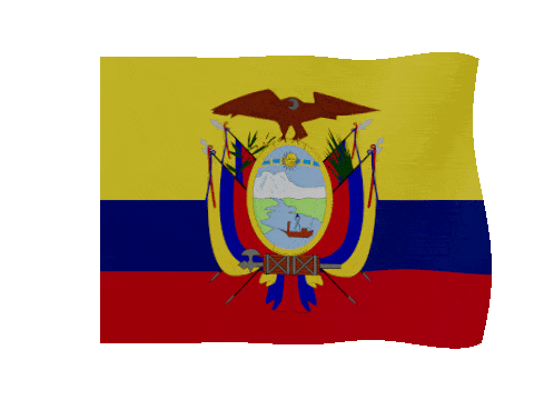 Ecuador animated waving flag GIF