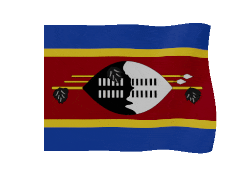 Eswatini animated waving flag GIF