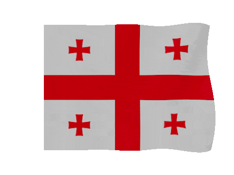 Georgia animated waving flag GIF