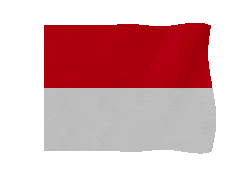 Indonesia animated waving flag GIF