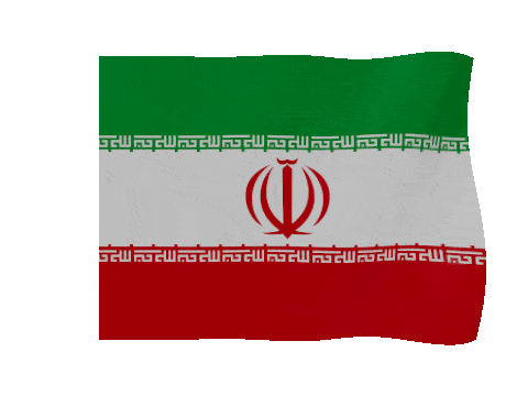 Iran animated waving flag GIF