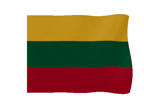 Lithuania animated waving flag GIF