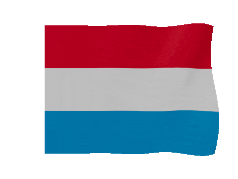 Luxembourg animated waving flag GIF