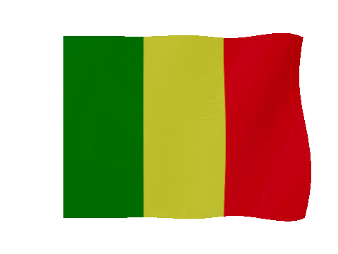 Mali animated waving flag GIF
