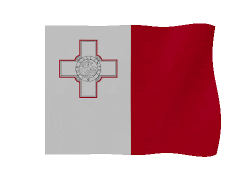 Malta animated waving flag GIF