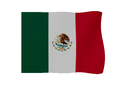 Mexico animated waving flag GIF