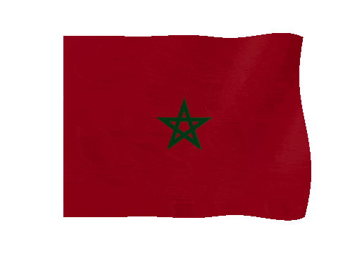 Morocco animated waving flag GIF