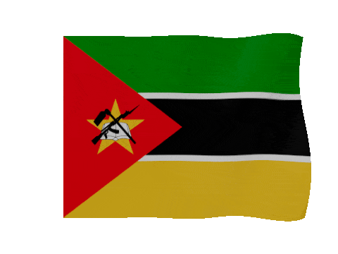 Mozambique animated waving flag GIF