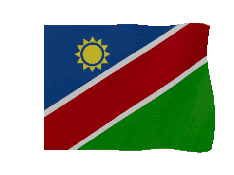 Namibia animated waving flag GIF
