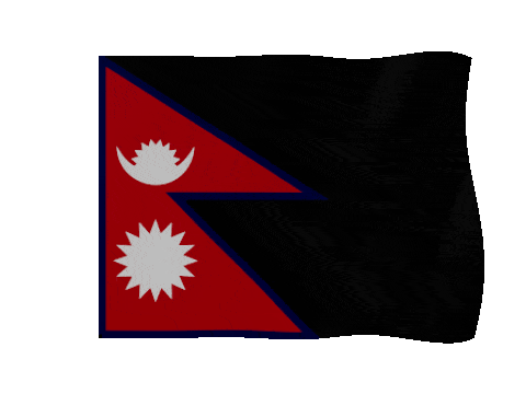 Nepal animated waving flag GIF