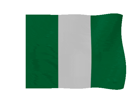 Nigeria animated waving flag GIF