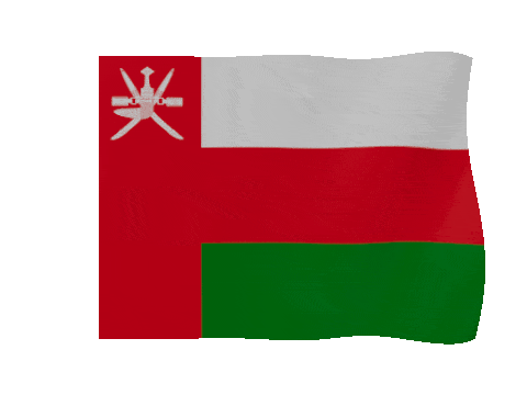 Oman animated waving flag GIF