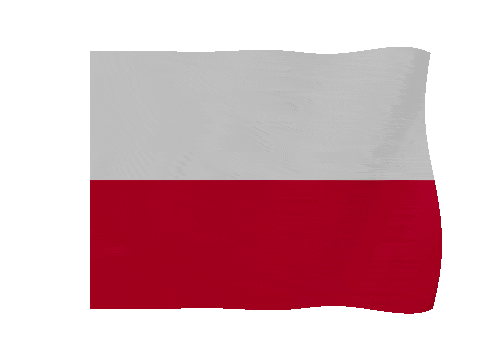 Poland animated waving flag GIF