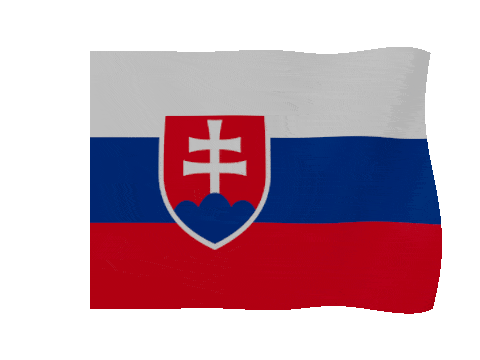Slovakia animated waving flag GIF