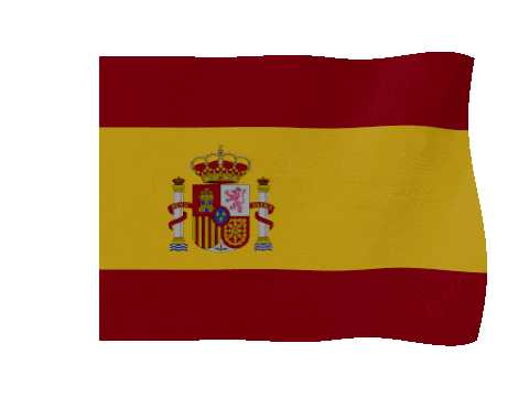 Spain animated waving flag GIF