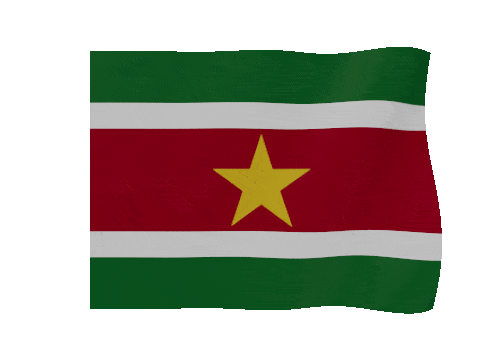 Suriname animated waving flag GIF