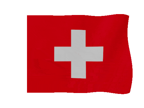 Switzerland animated waving flag GIF