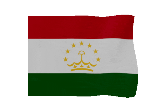 Tajikistan animated waving flag GIF