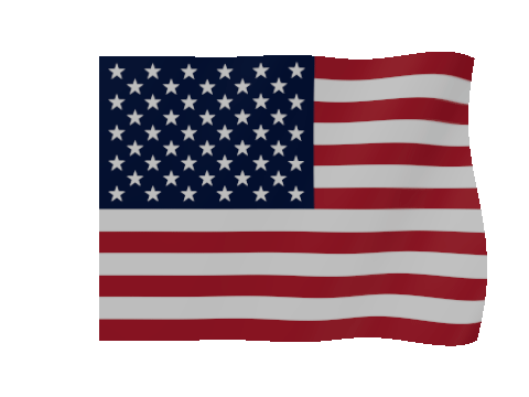 US waving flag