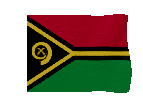 Vanuatu animated waving flag GIF