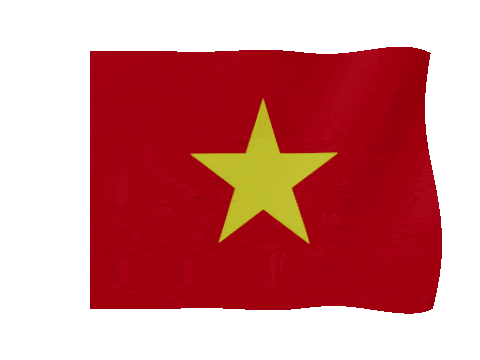 Vietnam animated waving flag GIF