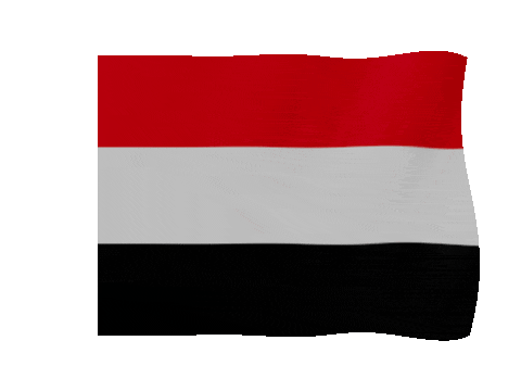 Yemen animated waving flag GIF